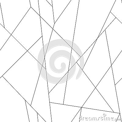Thin lines pattern. Seamless vector trendy stylish thin black strokes background Vector Illustration